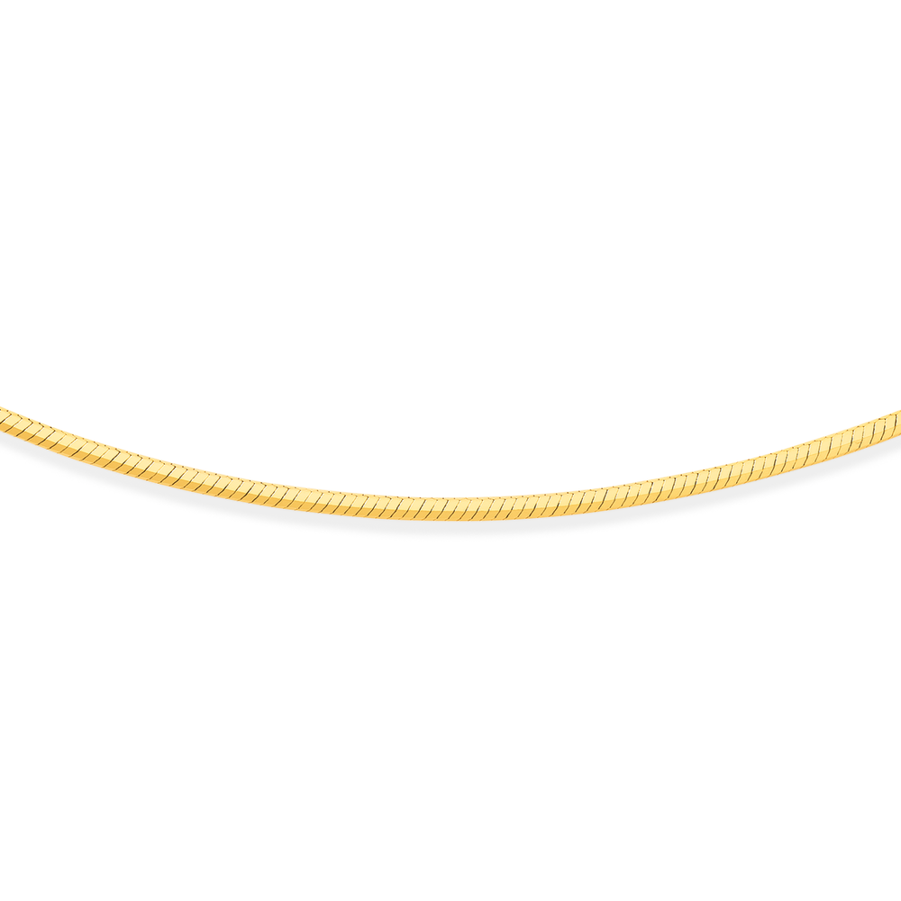 9ct Yellow Gold outlet 0.7mm Fine Diamond Cut Trace Neck Chain (450)