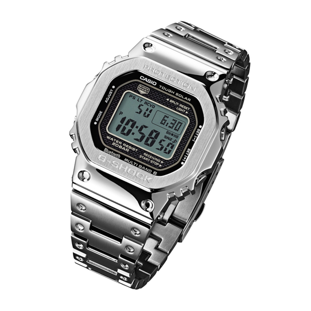 Casio g shock silver sale