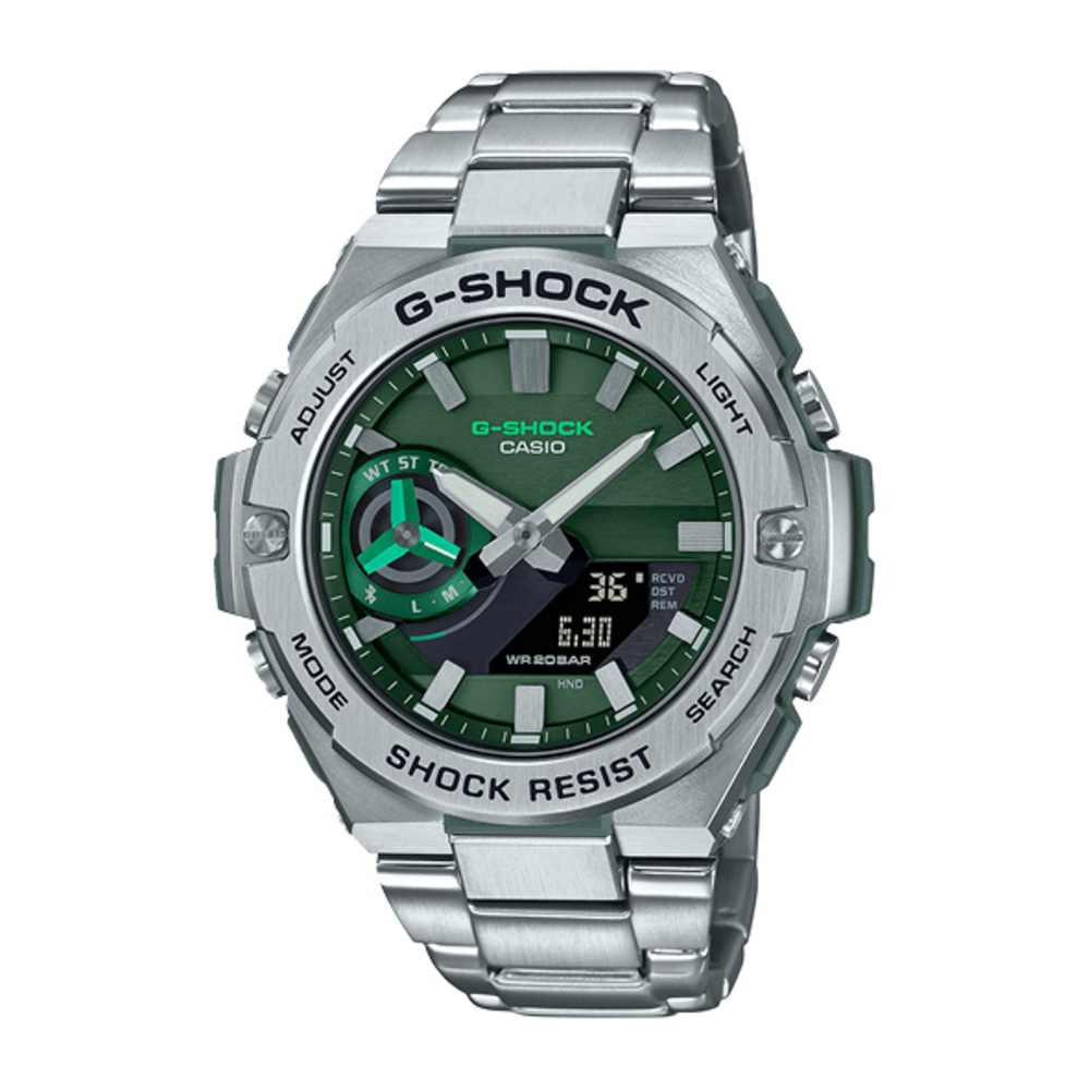 Silver casio g on sale shock