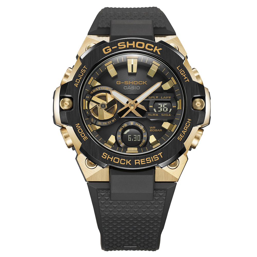 G shock black and gold mens watch sale