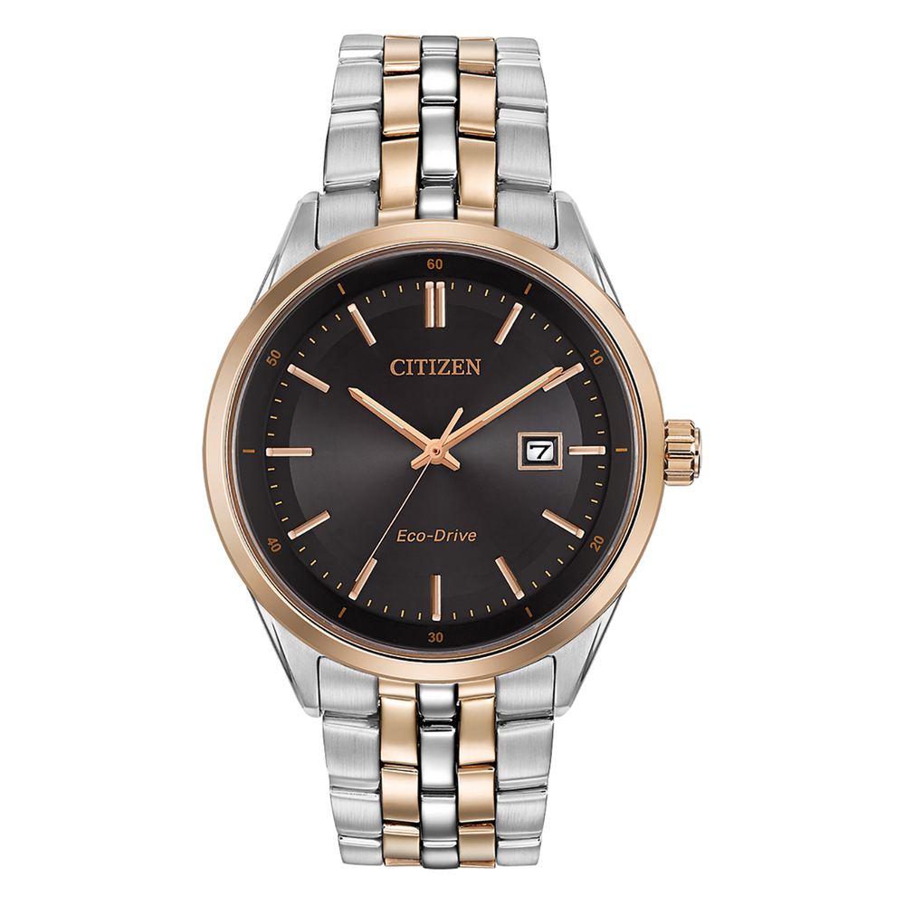 Citizen eco drive silver and gold watch sale