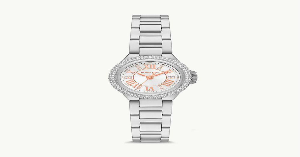 Michael Kors Camille Ladies Watch in Silver | Stewart Dawsons