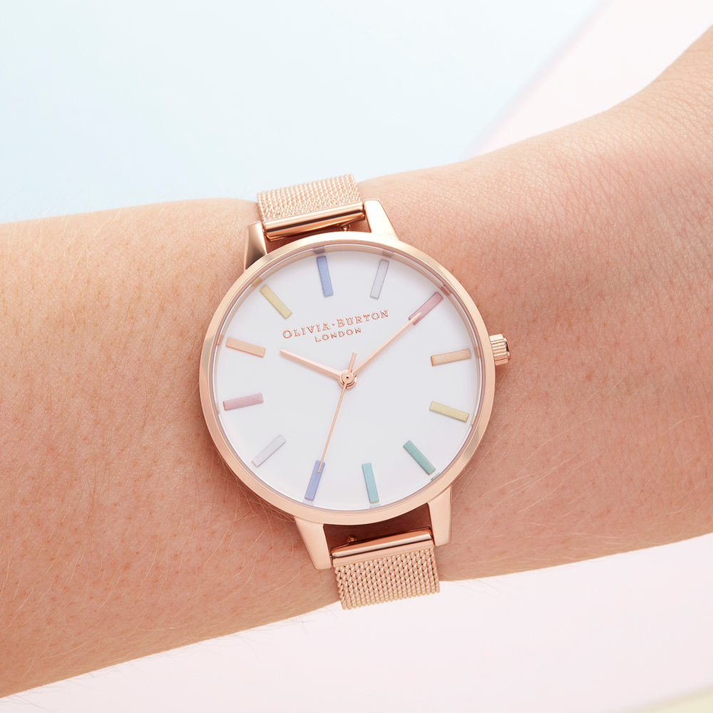 Olivia burton shop rainbow watch