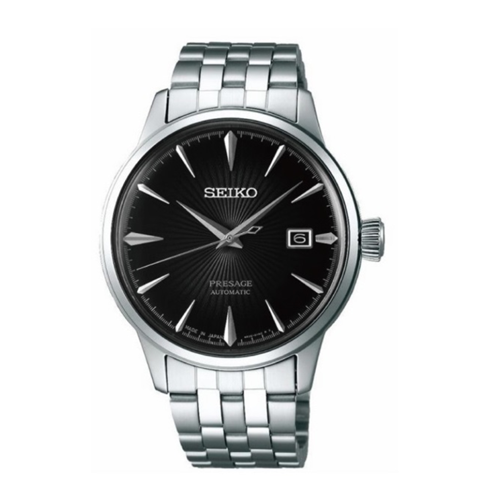 Seiko Mens Presage Watch in Silver Stewart Dawsons