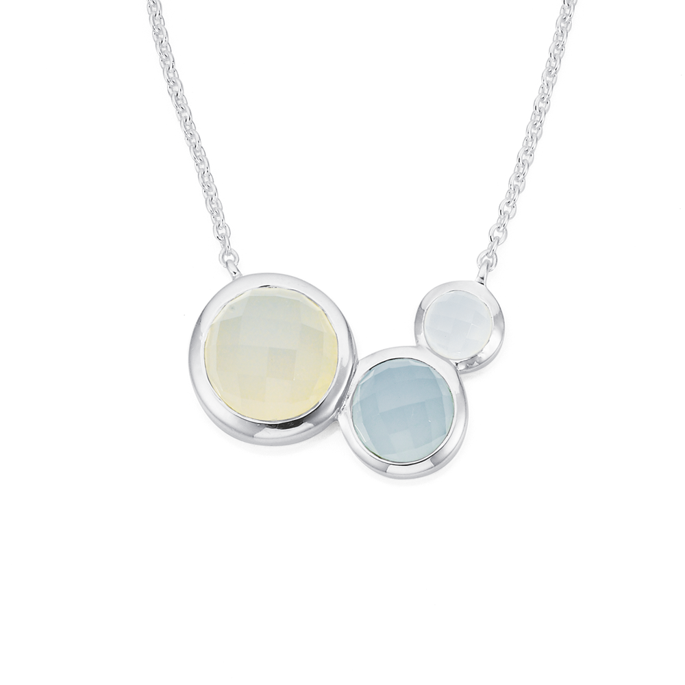 Sterling silver outlet chalcedony pendant