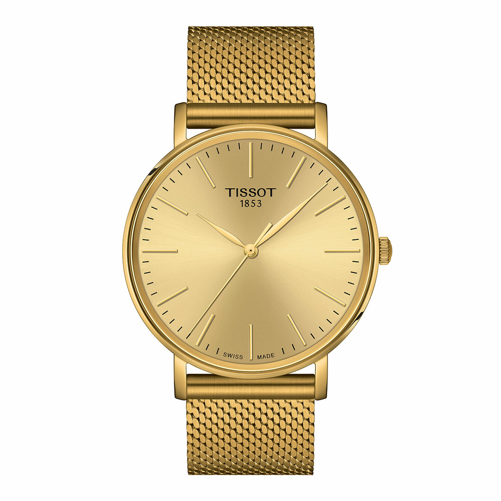 Tissot everytime 2024 rose gold