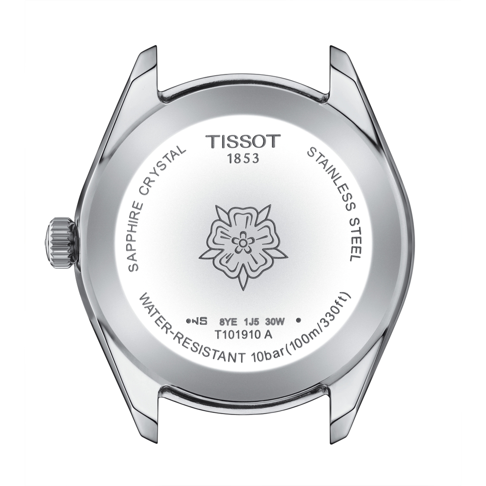 Tissot pr 100 lady top wesselton diamonds discount price