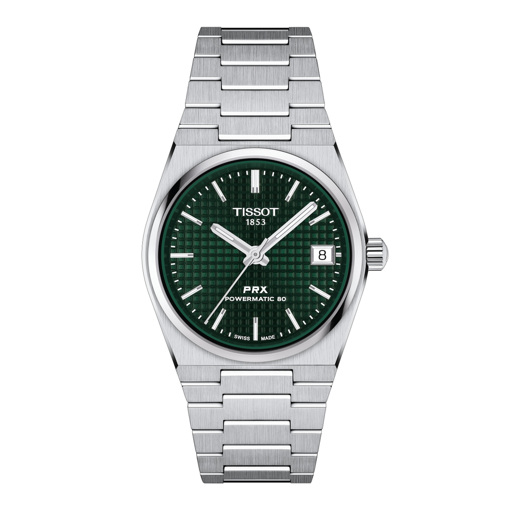 Tissot Prx Powermatic 80 35mm Watch in Silver Stewart Dawsons